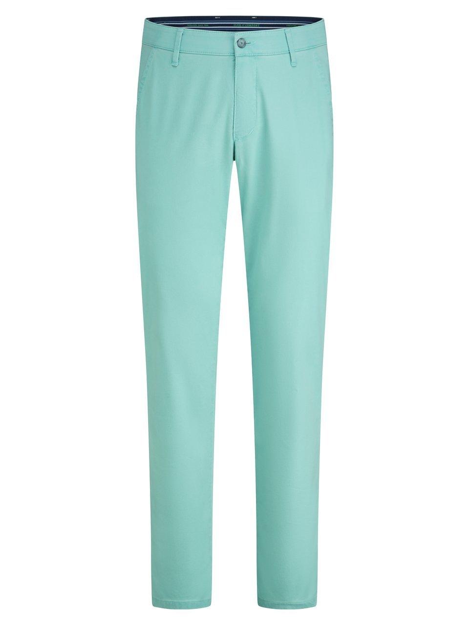 Flatfront-Chino Regular Fit CLUB OF COMFORT türkis günstig online kaufen