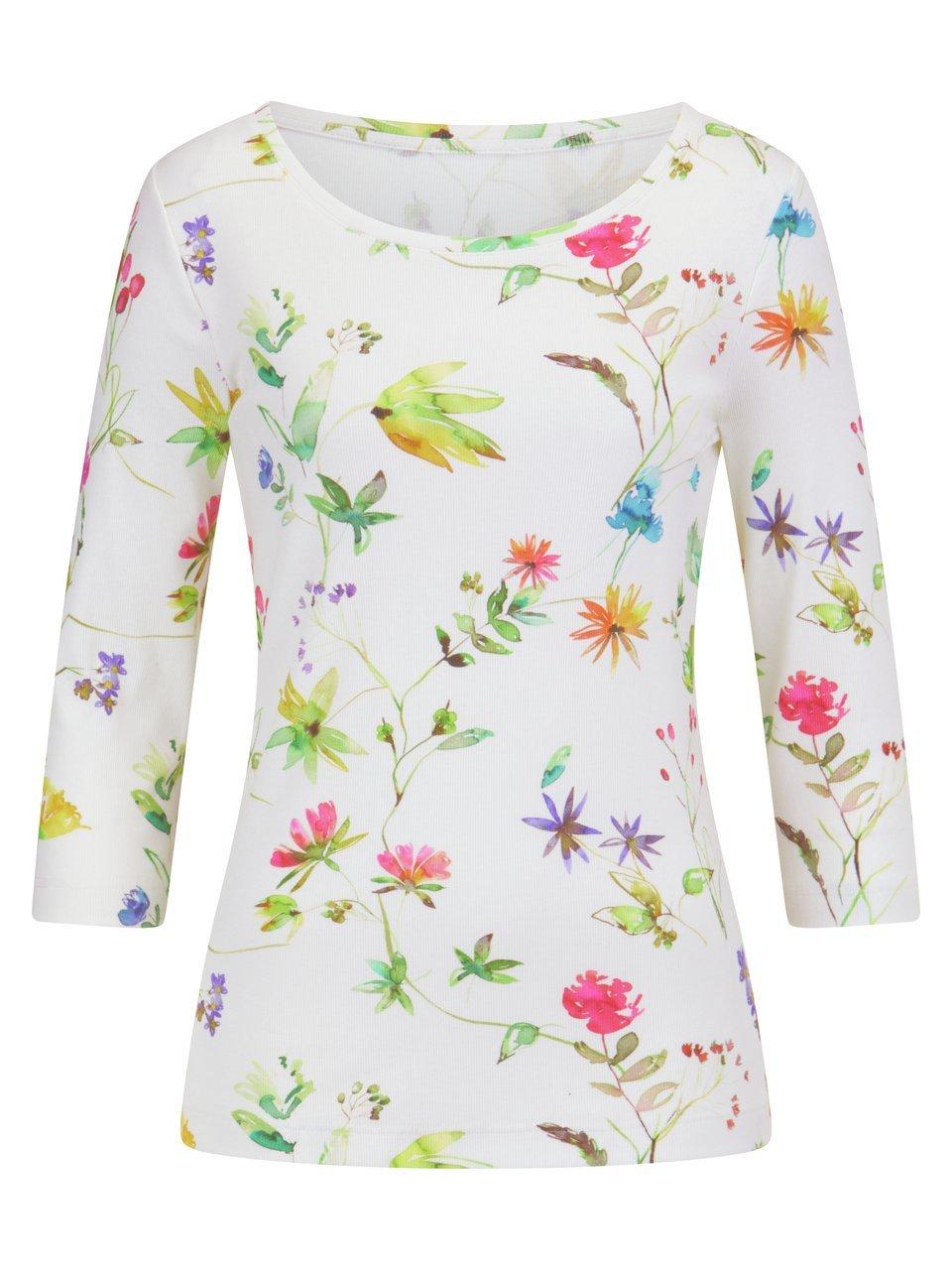 Rundhals-Shirt 3/4-Arm Efixelle weiss günstig online kaufen