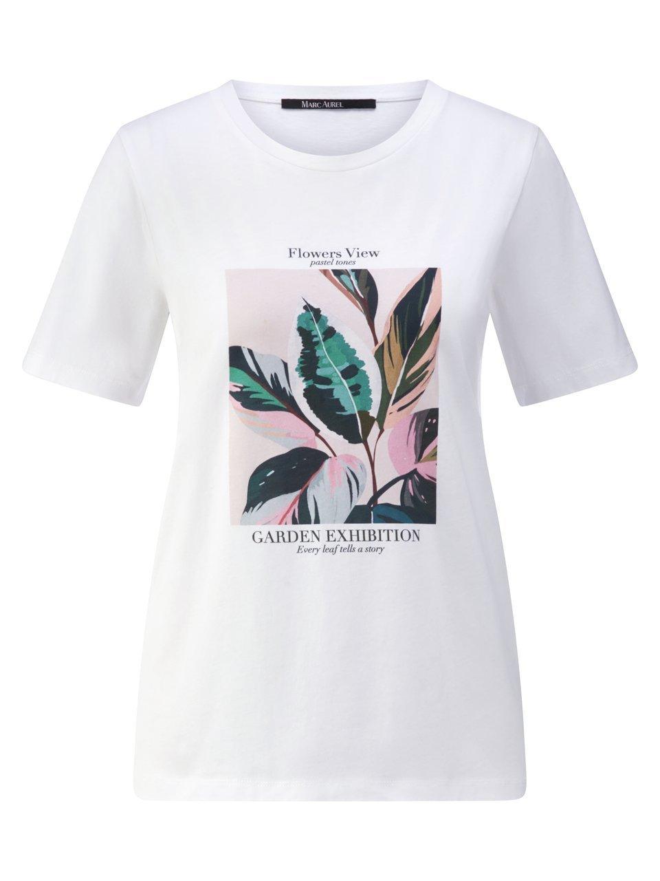 Rundhals-Shirt Marc Aurel weiss günstig online kaufen