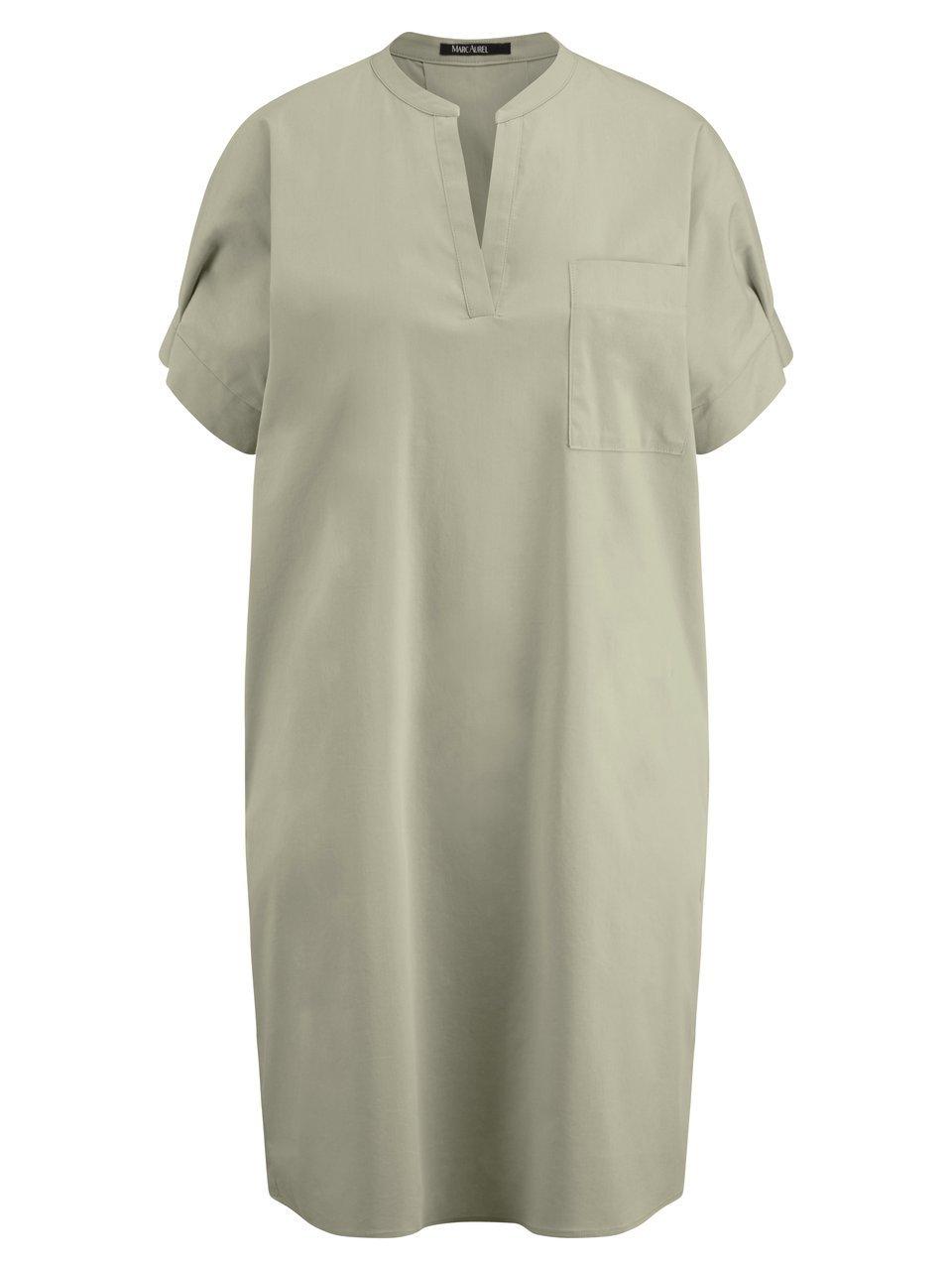 Kleid V-Öffnung Marc Aurel grün