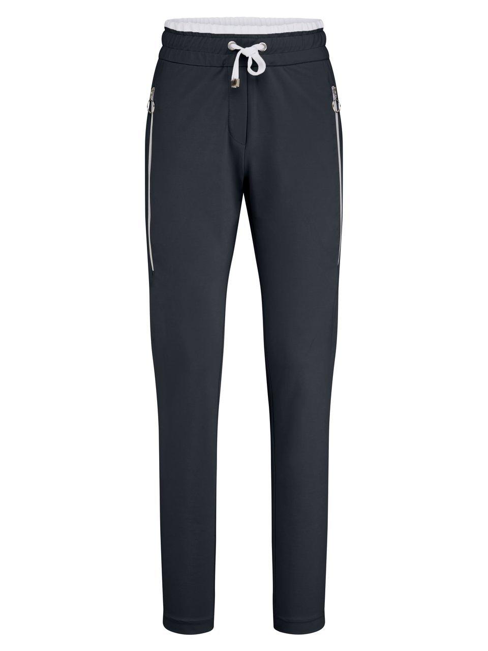Knöchellange Comfort Fit-Hose Peter Hahn blau günstig online kaufen