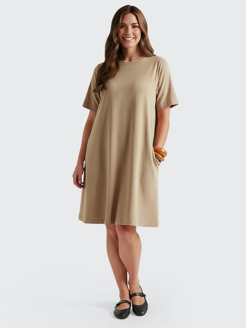 Emilia Lay - Jersey-Kleid mit Rundhals-Ausschnitt