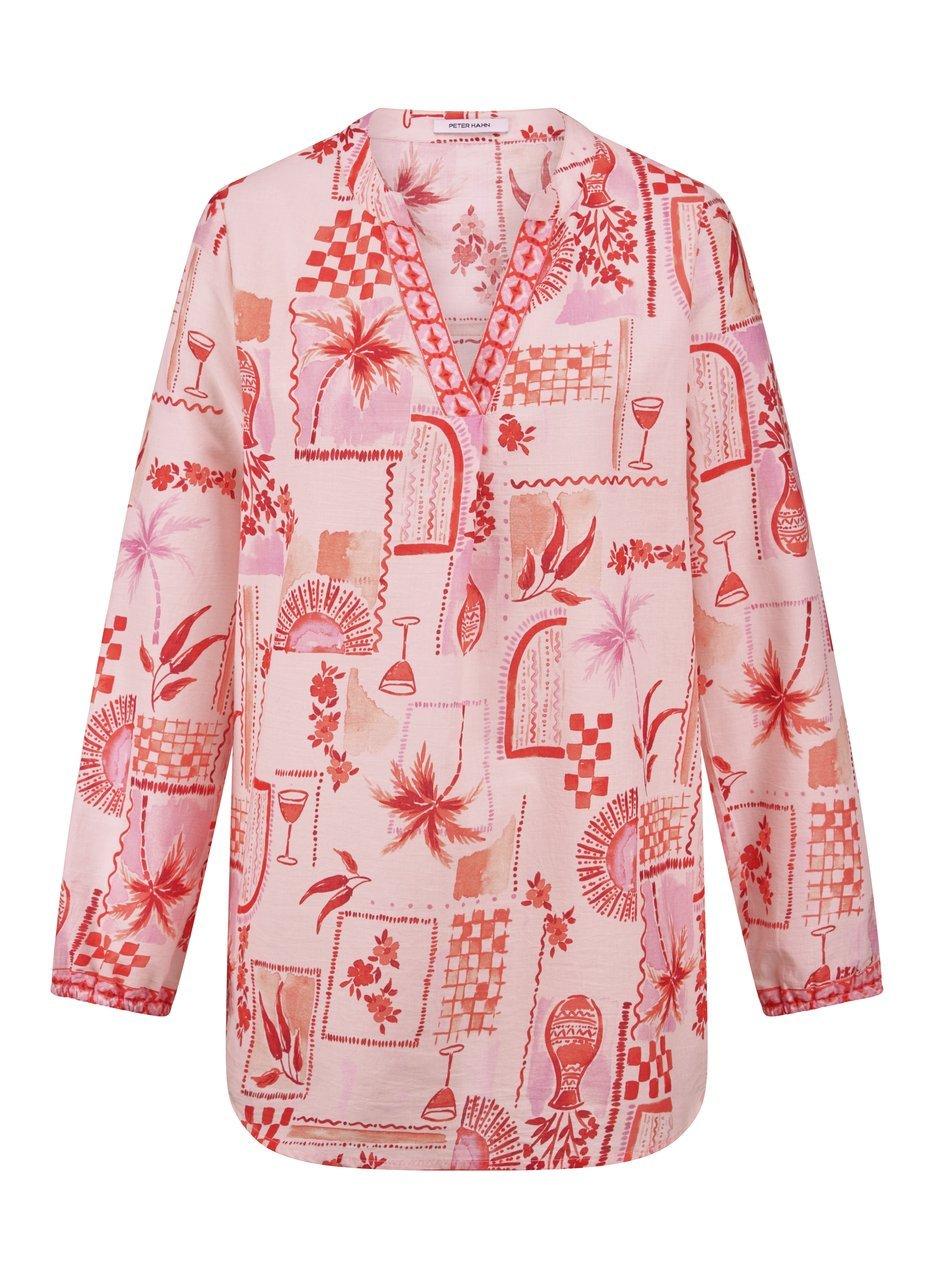 Long-Bluse Peter Hahn weiss günstig online kaufen