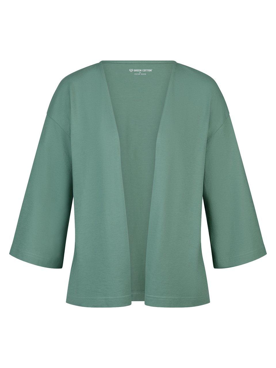 Jersey-Jacke Tove Green Cotton grün