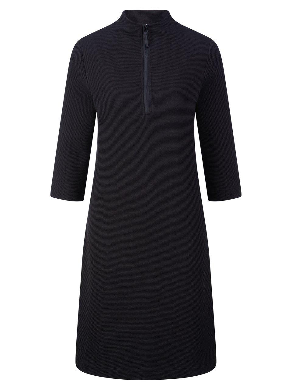 Jersey-Kleid 3/4-Arm Peter Hahn schwarz günstig online kaufen