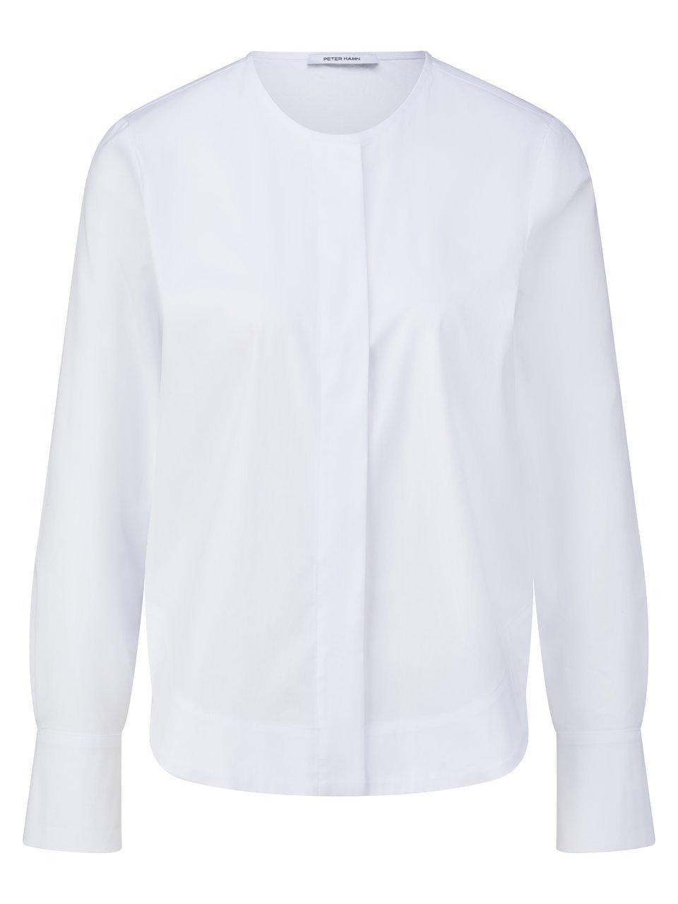 Long-Bluse Peter Hahn weiss günstig online kaufen