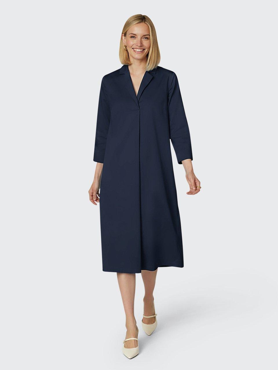 Peter Hahn - Kleid mit kleinem Reverskragen