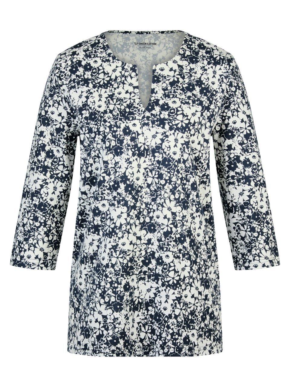 Shirt Erika Green Cotton blau günstig online kaufen