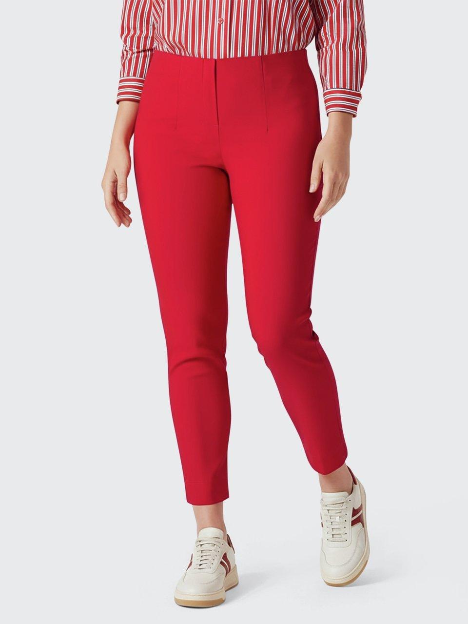 KjBrand - Enkellange Slim Fit-broek