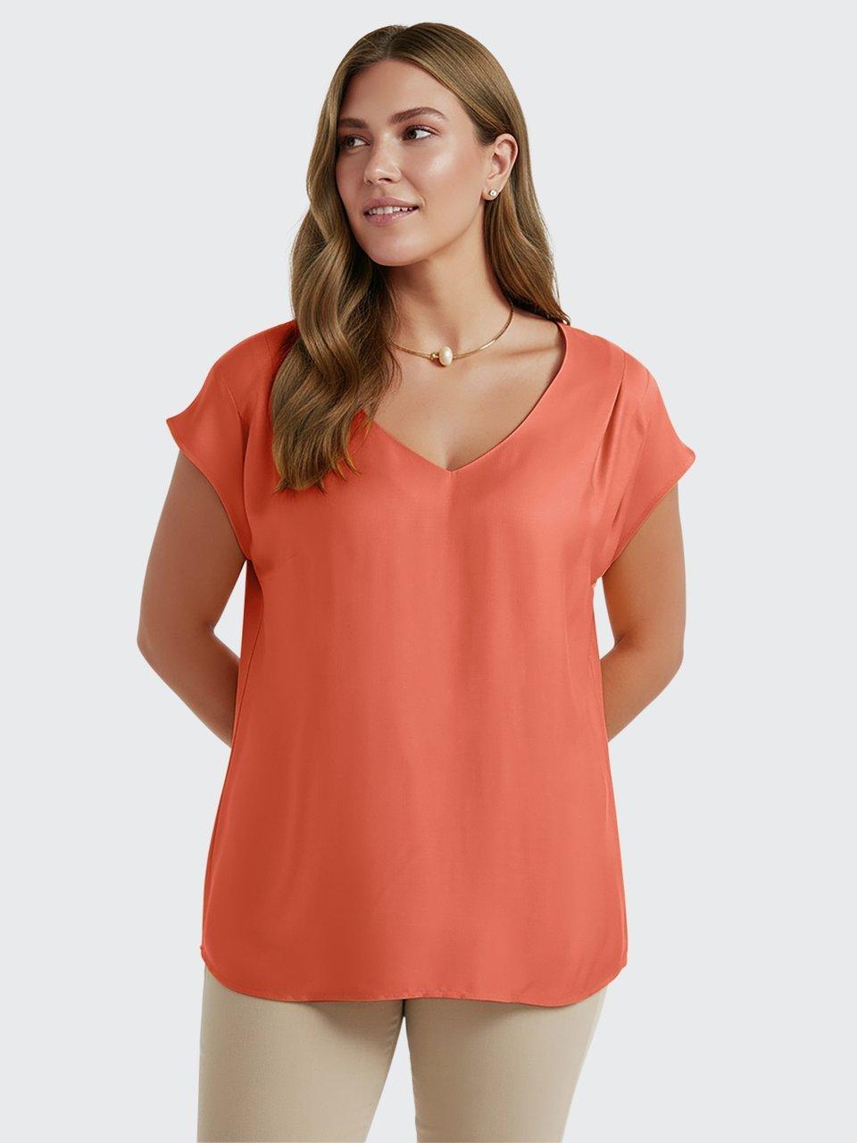 Emilia Lay - Bluse mit V-Ausschnitt