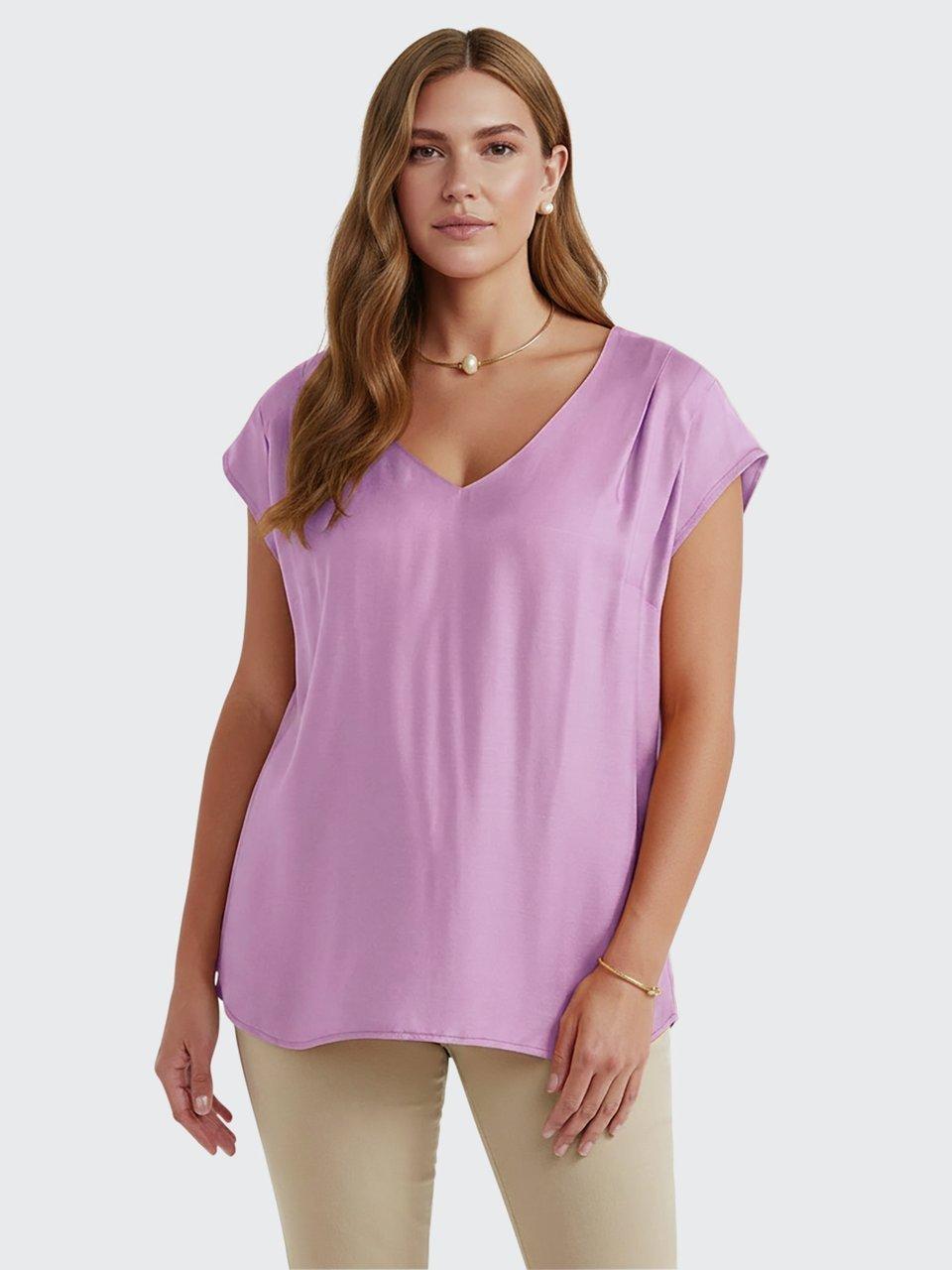 Emilia Lay - Bluse mit V-Ausschnitt