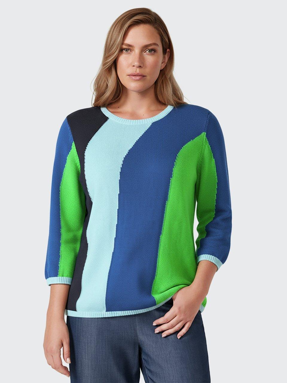 Emilia Lay - Rundhals-Pullover mit 3/4-Arm