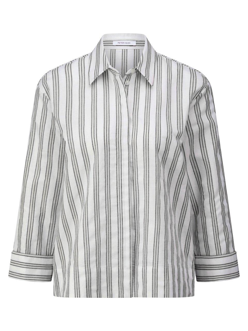 Bluse 3/4-Arm Peter Hahn blau günstig online kaufen