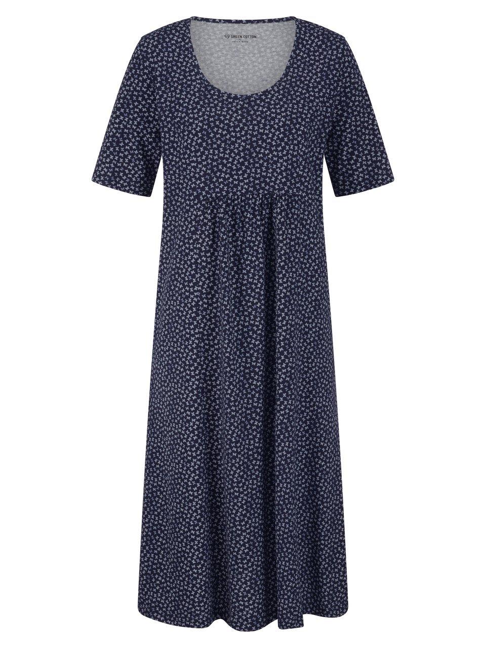 Kleid Selma Green Cotton blau günstig online kaufen