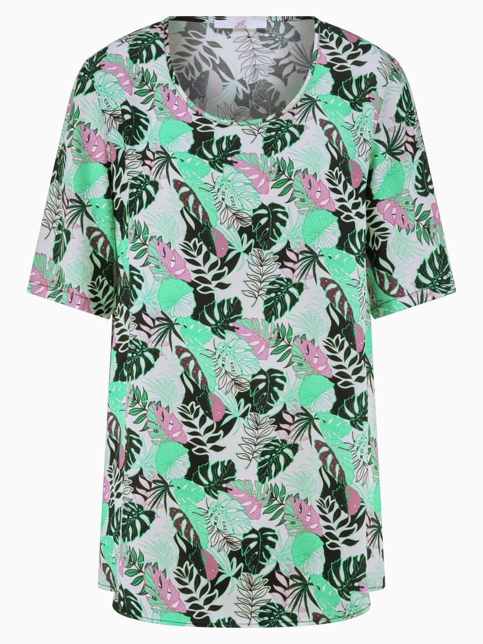 Bluse Rundhals-Ausschnitt Emilia Lay weiss günstig online kaufen