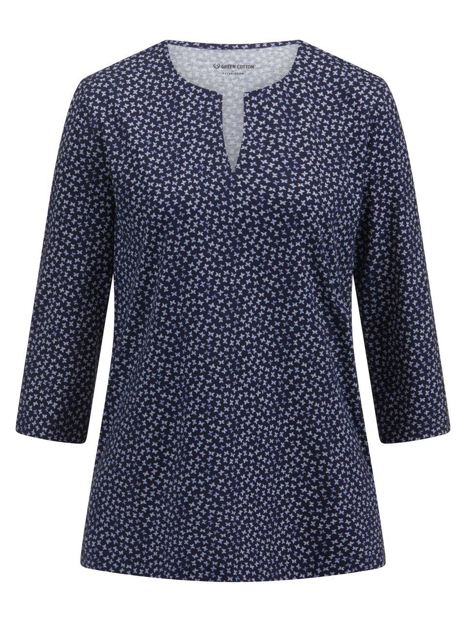 Shirt Erika Green Cotton blau günstig online kaufen