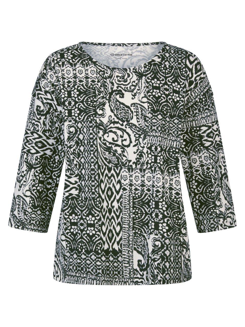 Shirt Gurli Green Cotton schwarz günstig online kaufen