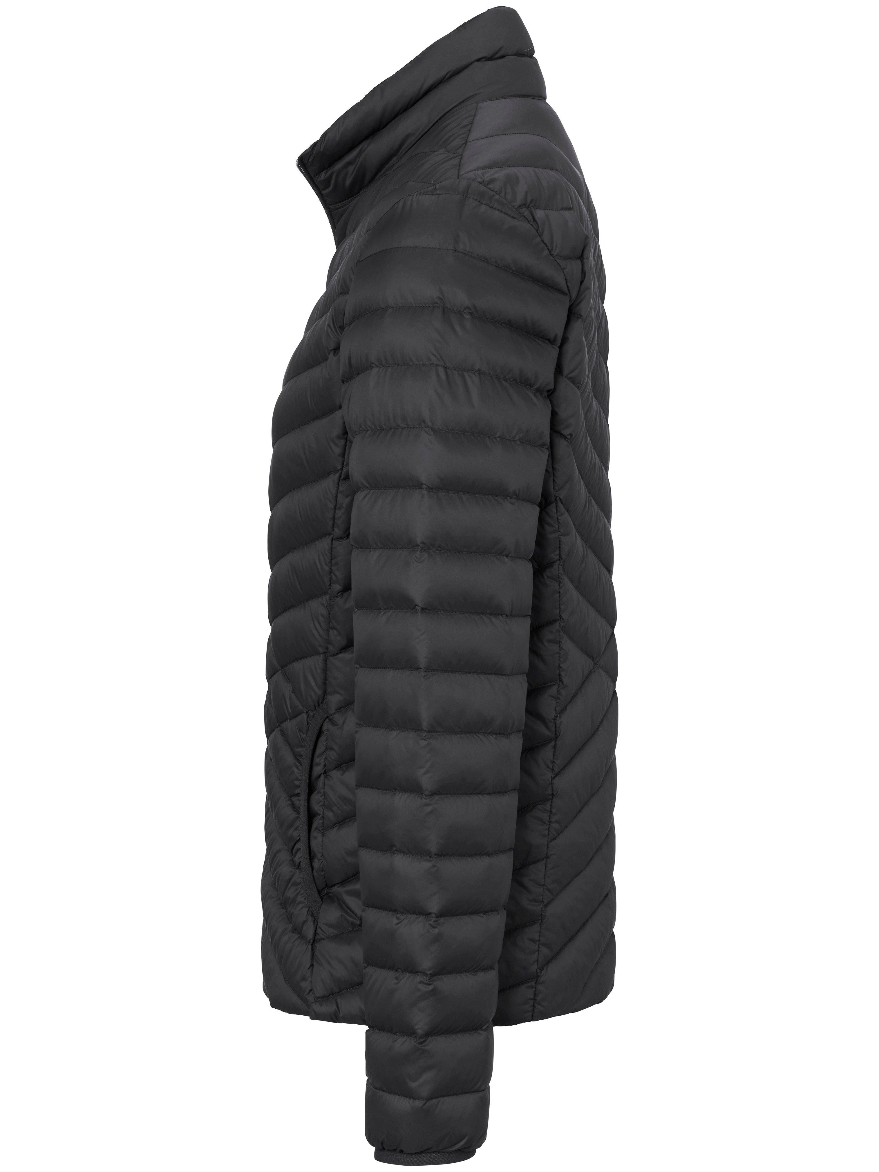 Thumbnail - Daunen-Steppjacke Stehkragen MYBC schwarz