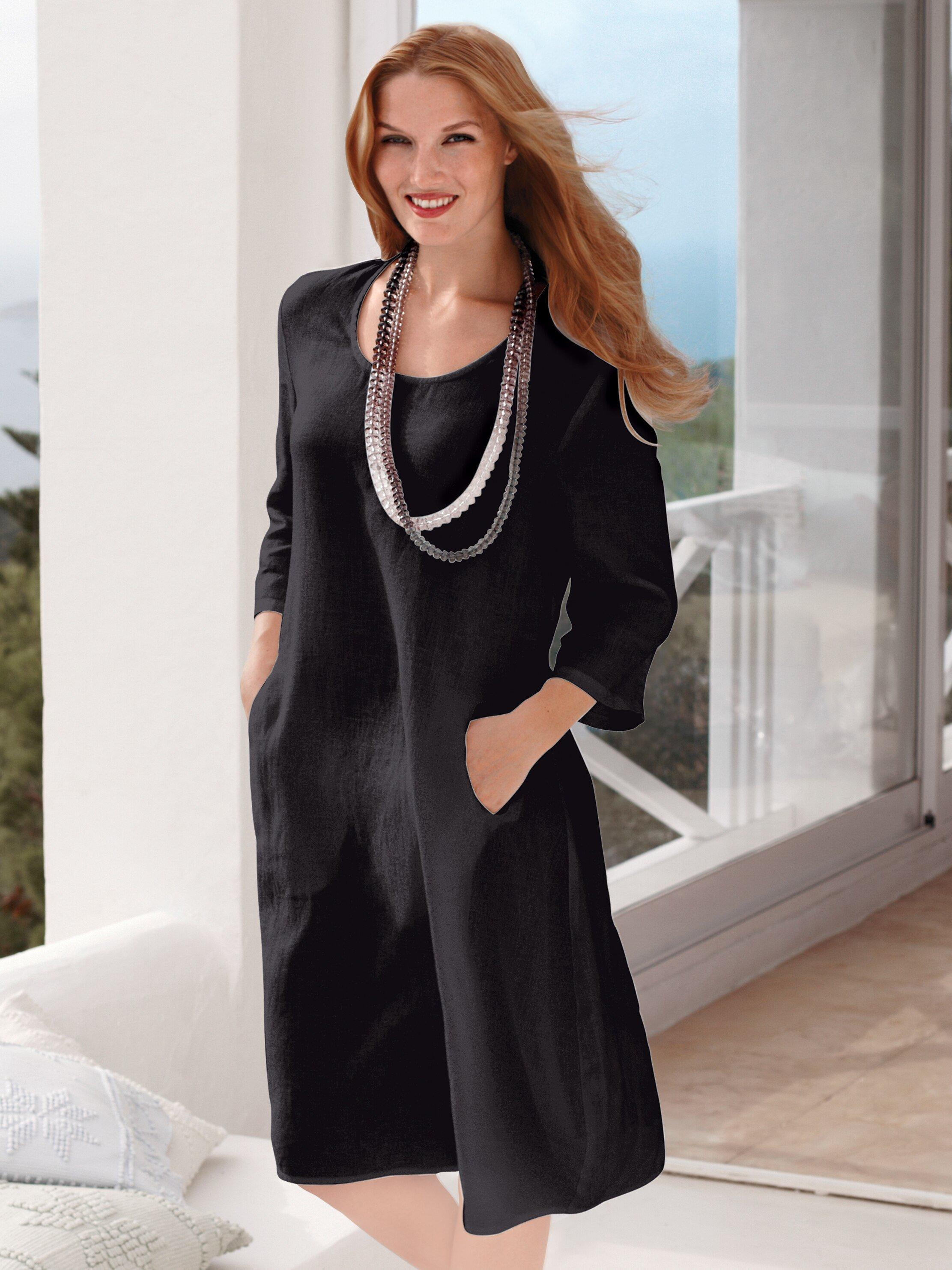 Anna Aura - Kleid aus 100% Leinen mit 3/4-Arm