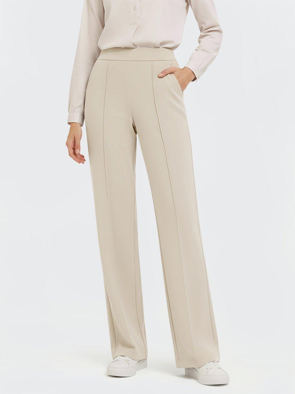 Peter Hahn - Le pantalon en jersey Wide Fit