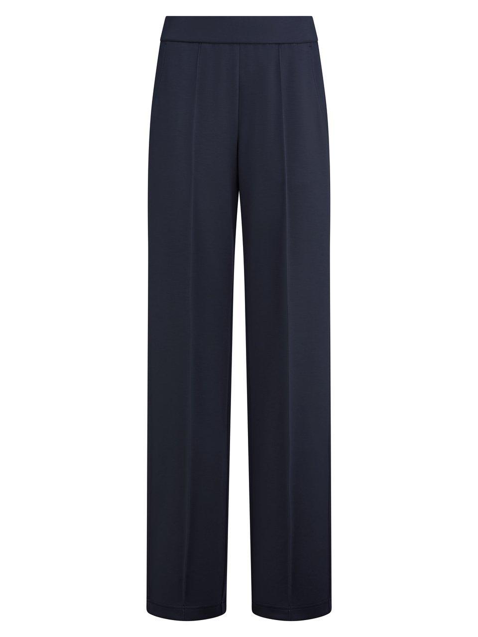 Wide Fit-Jersey-Hose Peter Hahn blau günstig online kaufen