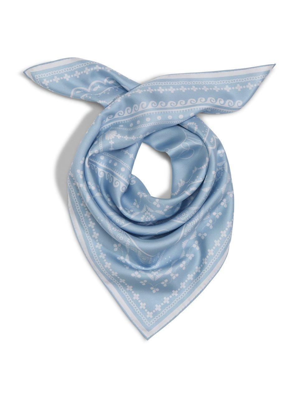 Nicki-Tuch aus 100% Seide Peter Hahn blau günstig online kaufen