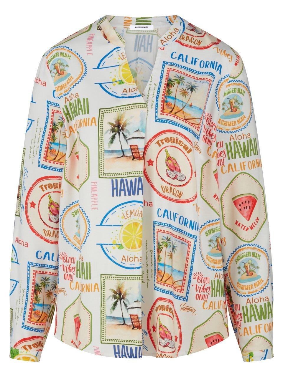 Long-Bluse Peter Hahn weiss günstig online kaufen