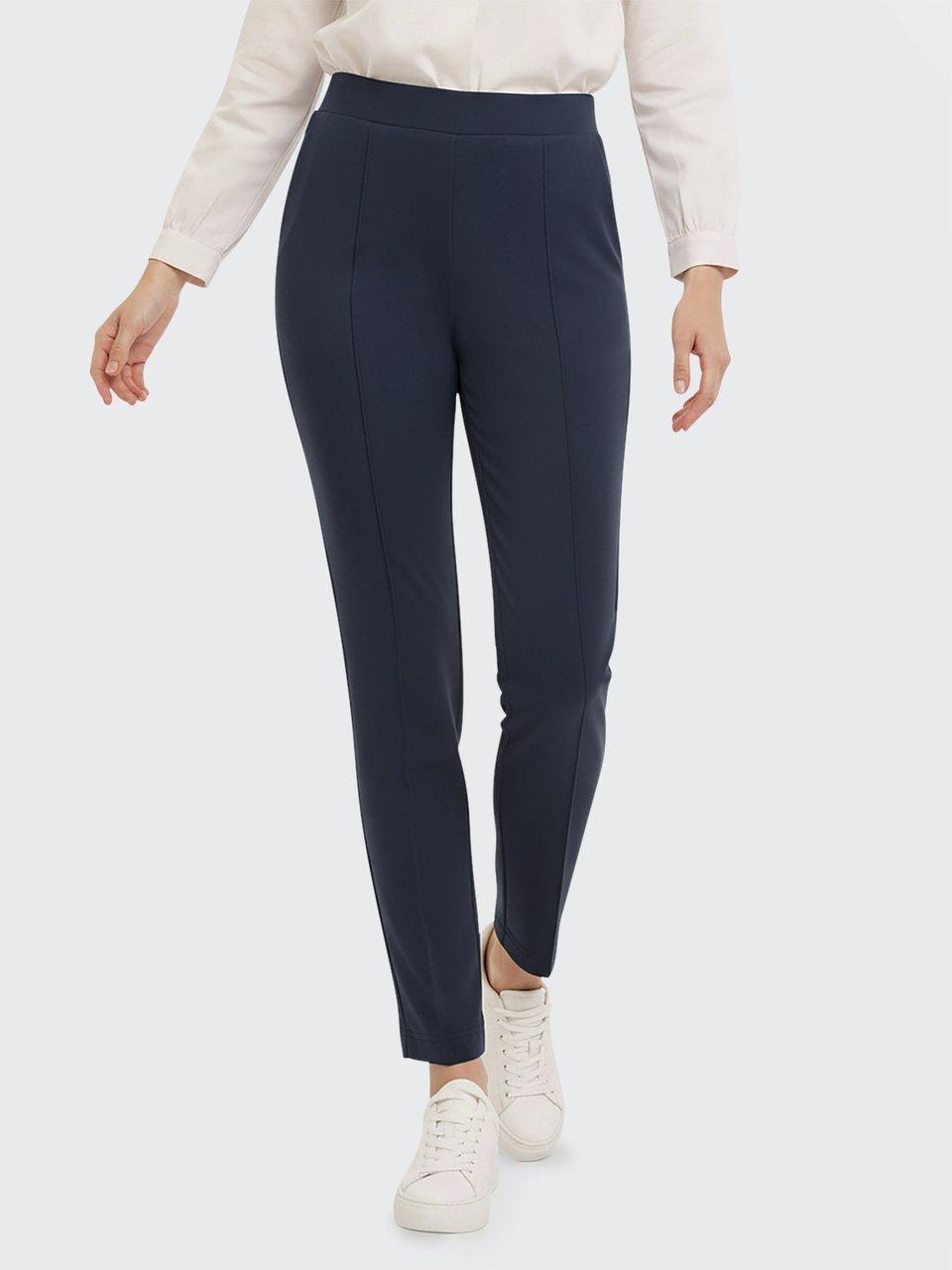 Peter Hahn - Enkellange Slim Fit jersey broek