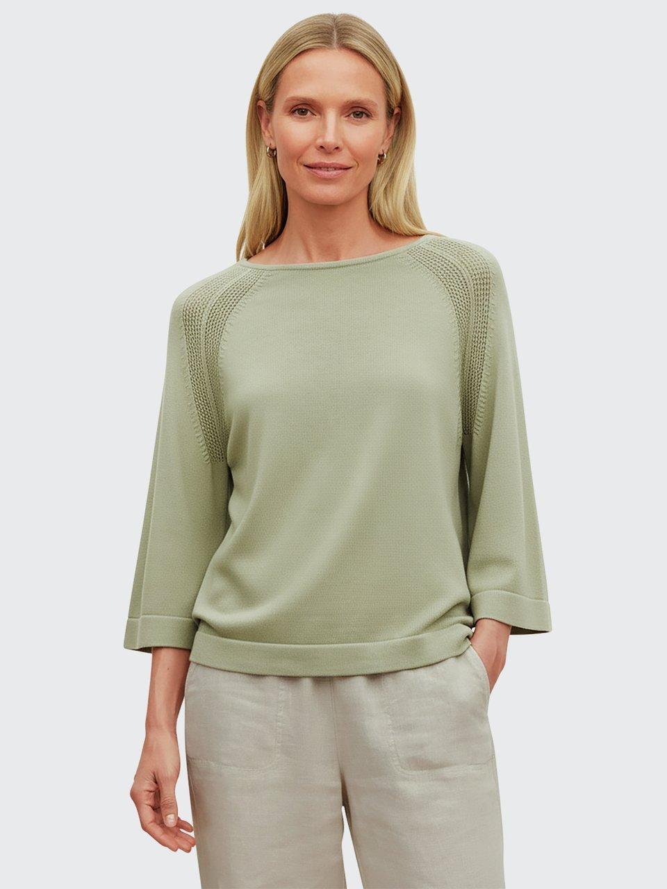 Peter Hahn - Pullover mit U-Boot-Ausschnitt