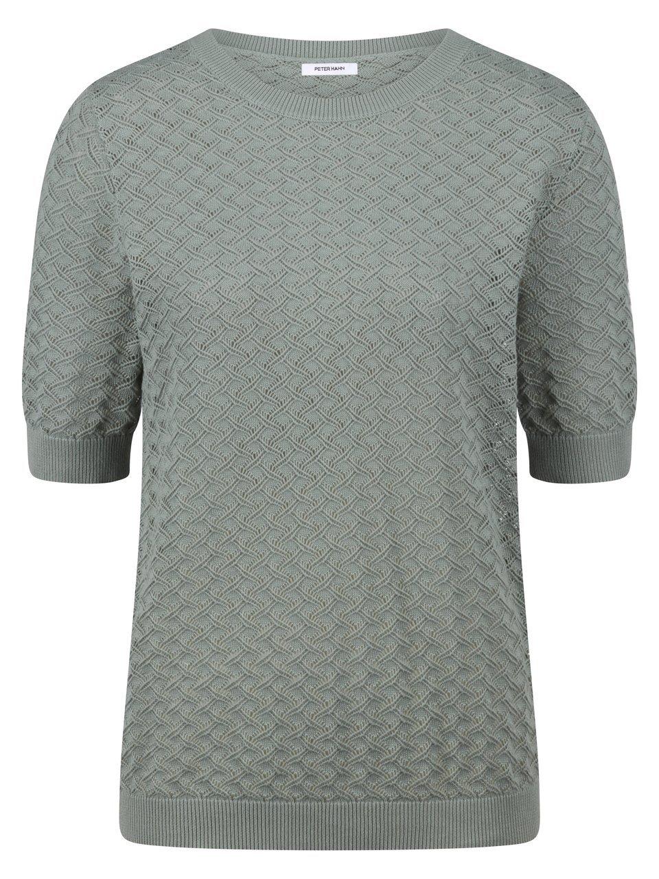 Rundhals-Pullover Peter Hahn grün günstig online kaufen