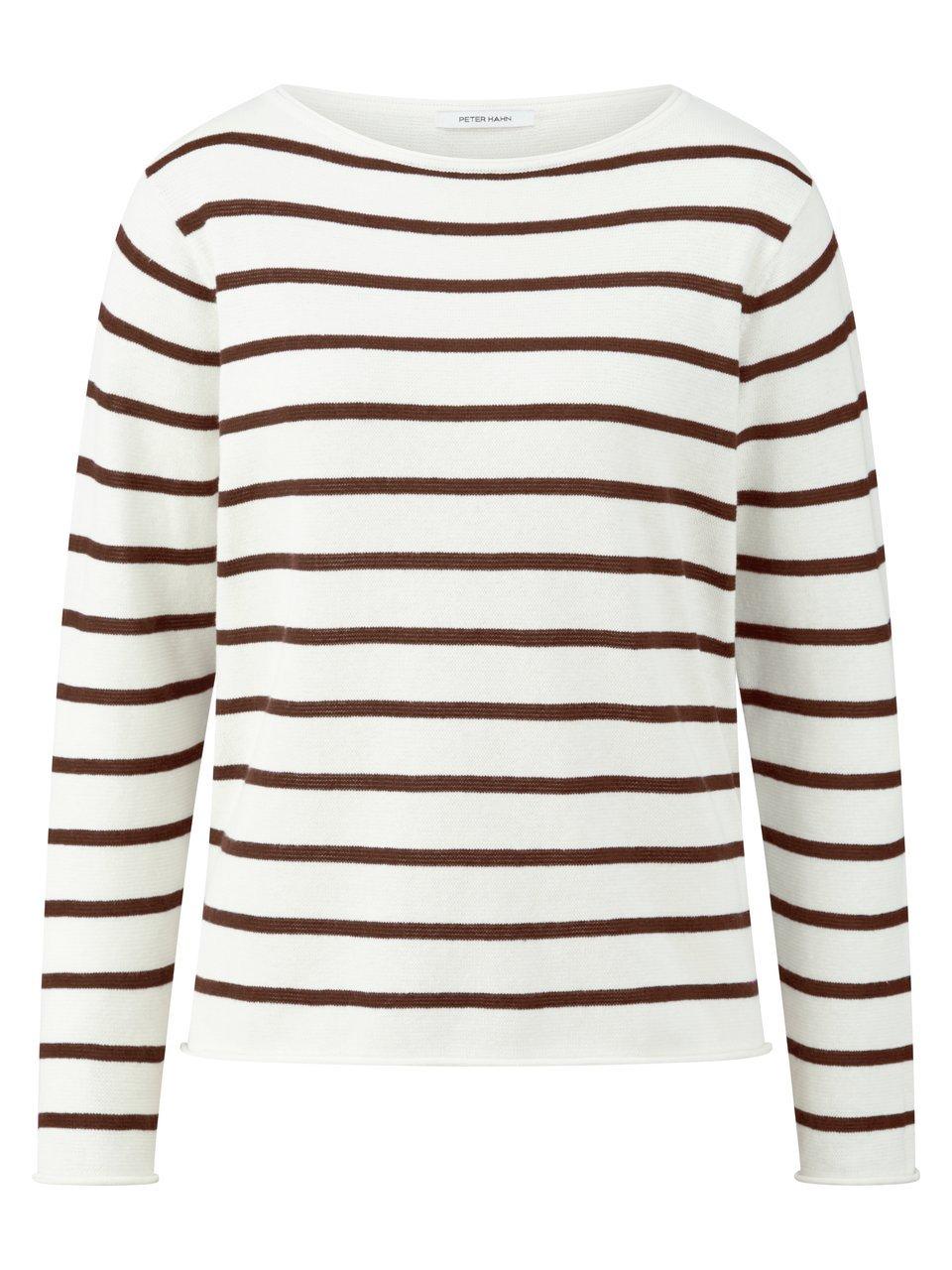 Rundhals-Pullover Peter Hahn weiss günstig online kaufen