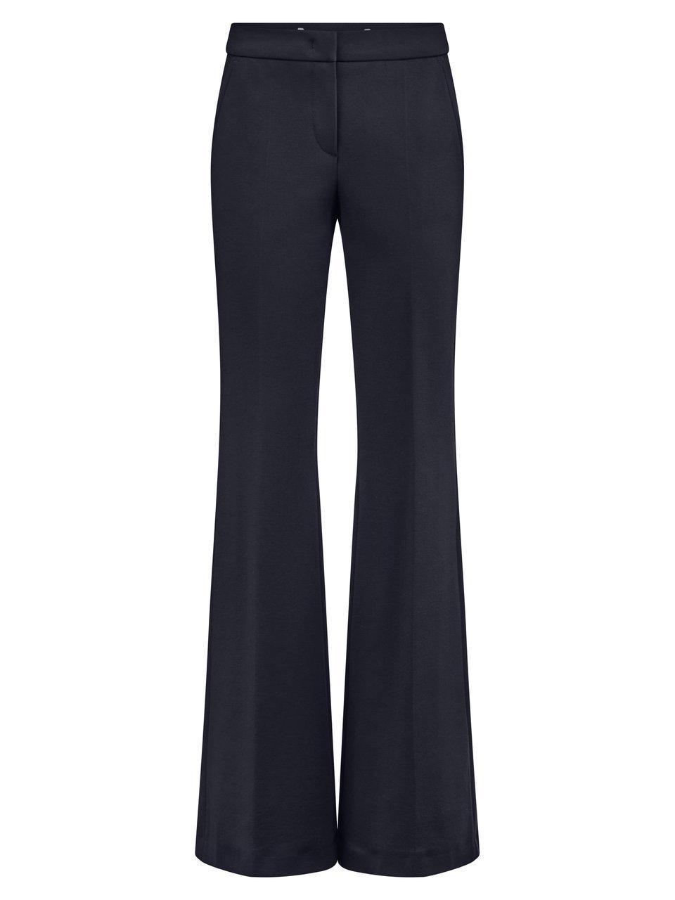 Wide Fit-Jersey-Hose Fadenmeister Berlin blau günstig online kaufen