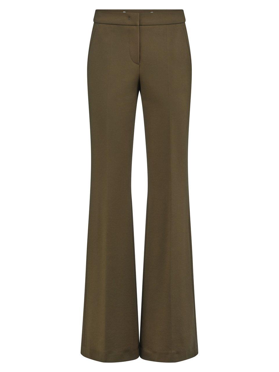 Wide Fit-Jersey-Hose Fadenmeister Berlin grün günstig online kaufen