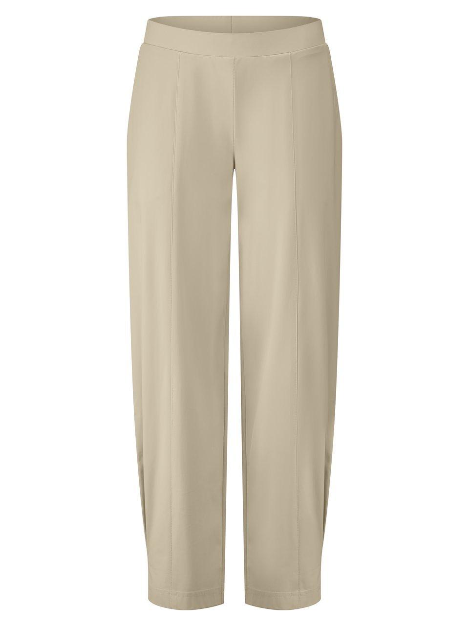Wide Fit 7/8-broek Van Peter Hahn beige