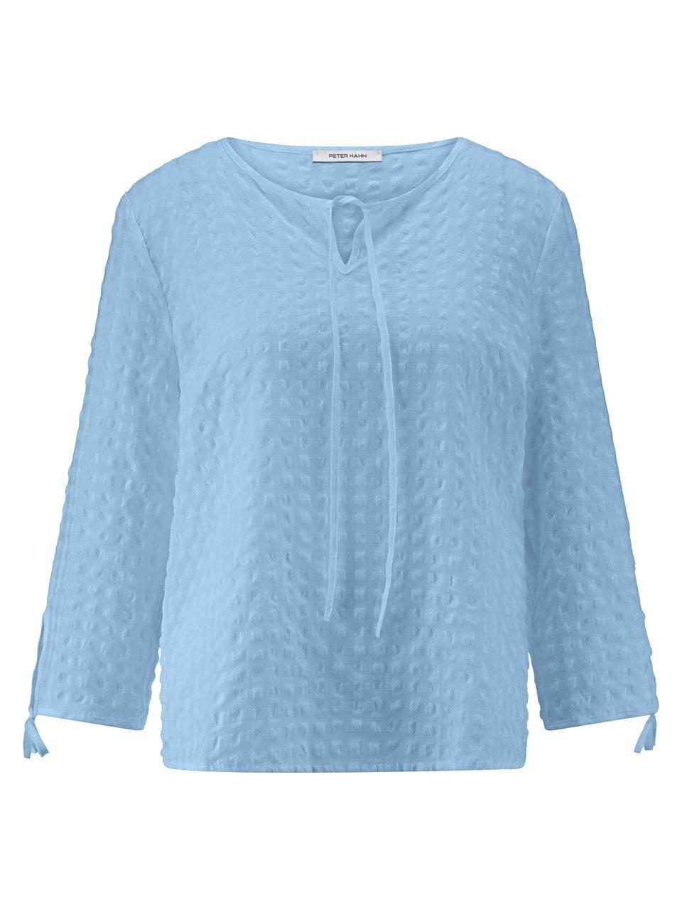 Bluse zum Schlupfen Peter Hahn blau günstig online kaufen