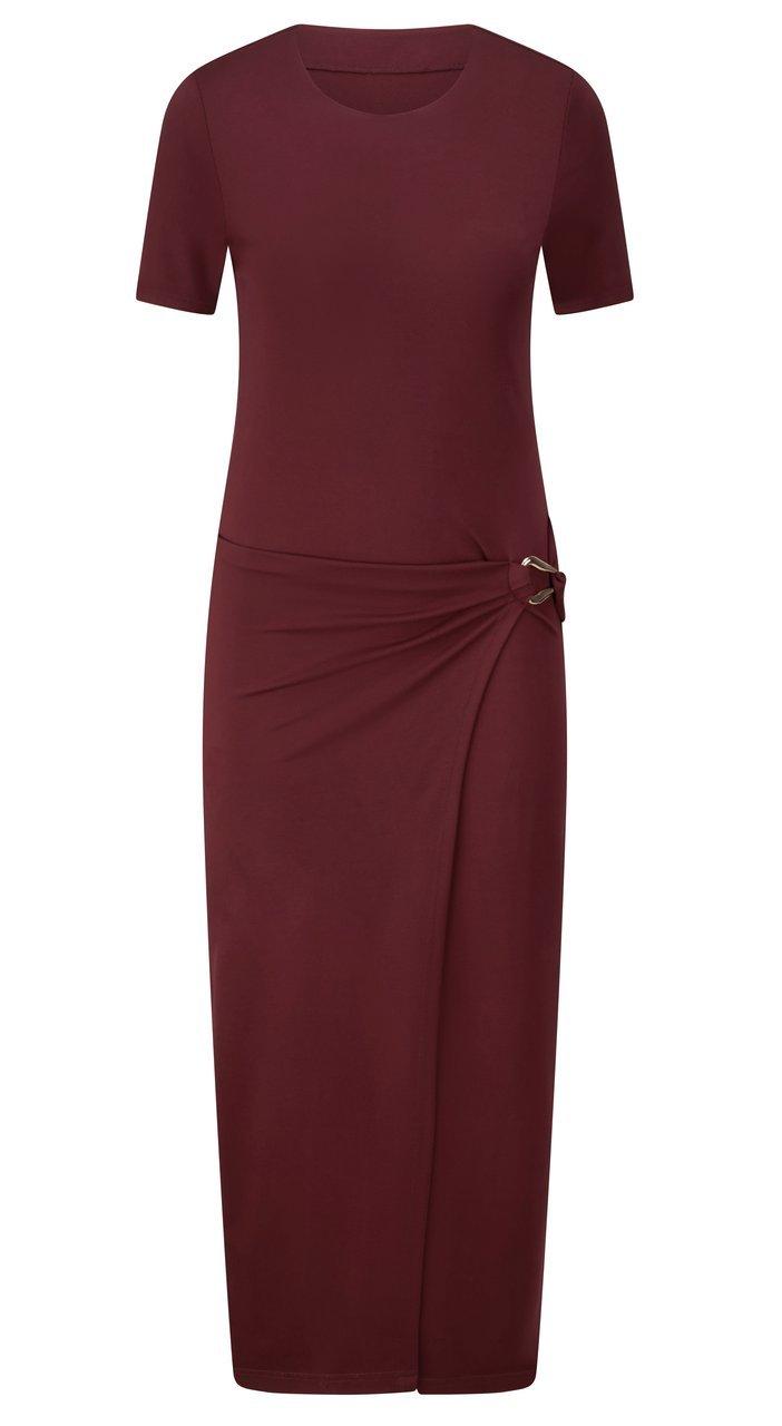 Jersey-Kleid St. Emile rot günstig online kaufen