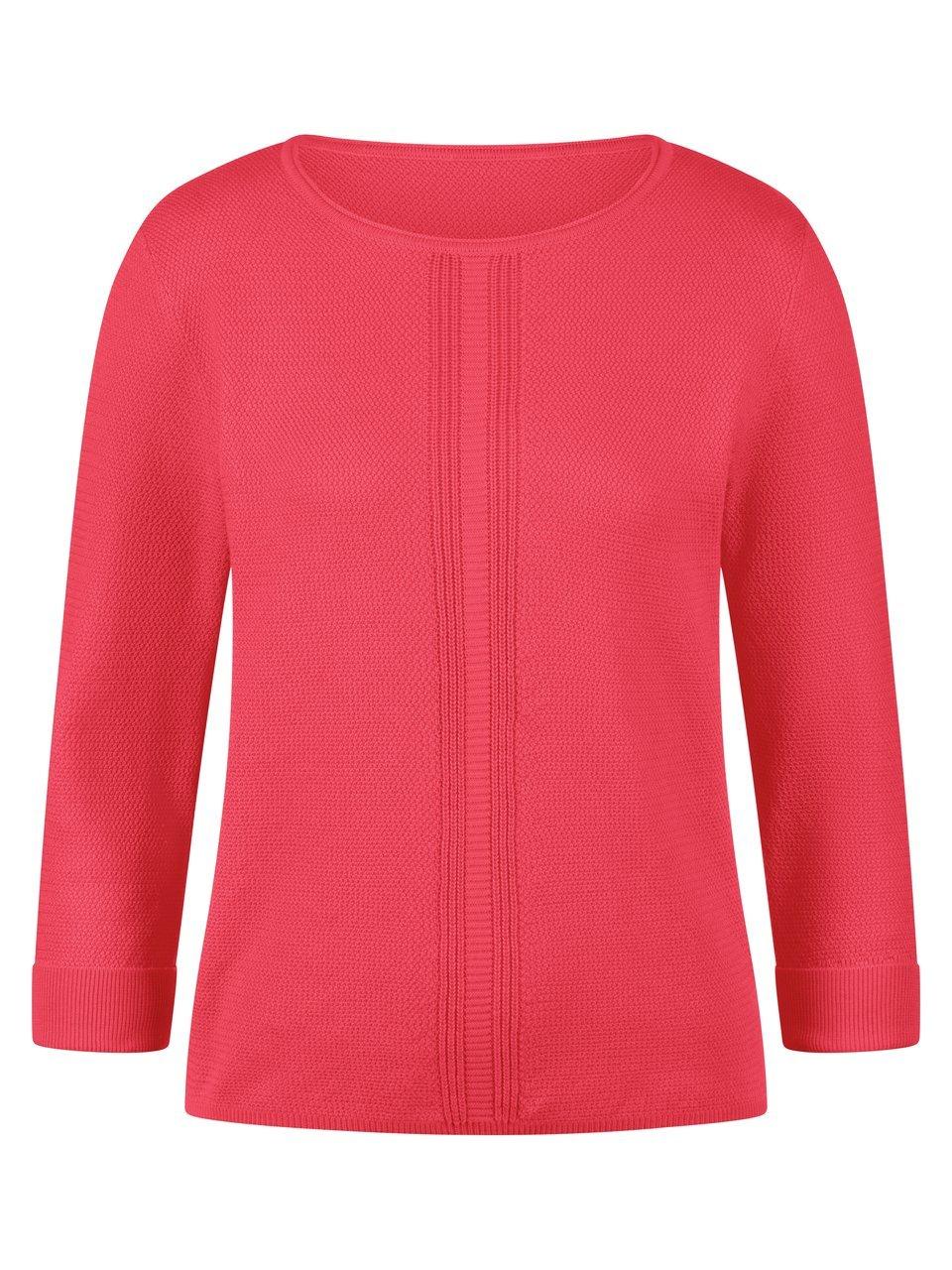 Rundhals-Pullover Peter Hahn rot günstig online kaufen