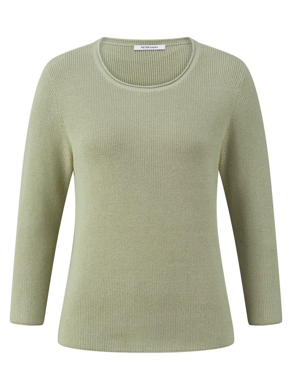 Rundhals-Pullover Peter Hahn grün günstig online kaufen