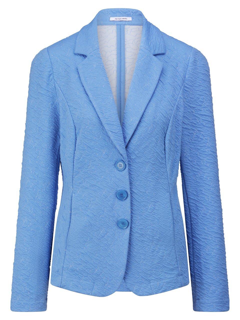Jersey-Blazer Peter Hahn blau günstig online kaufen