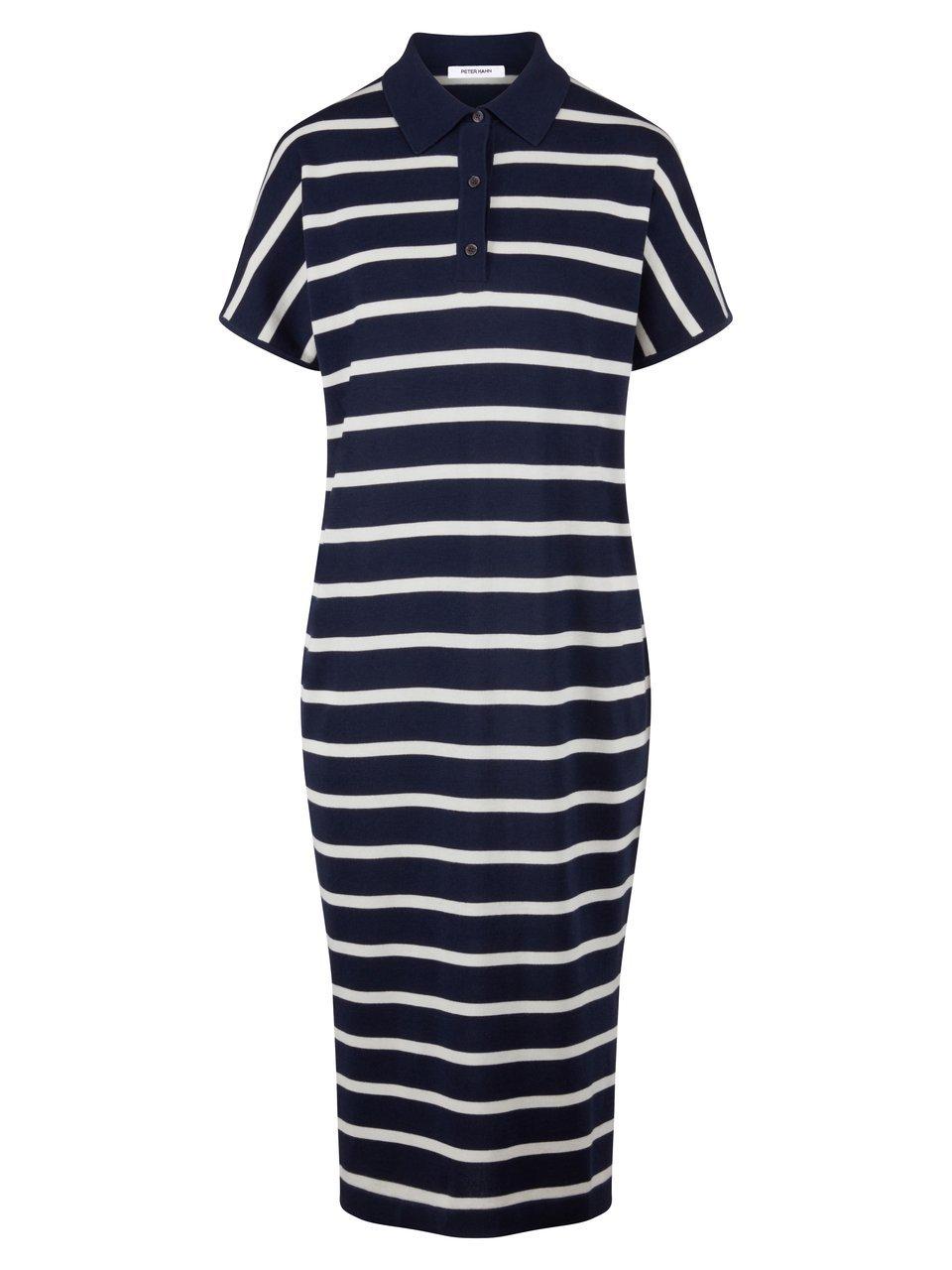 Polo-Strickkleid Peter Hahn blau günstig online kaufen