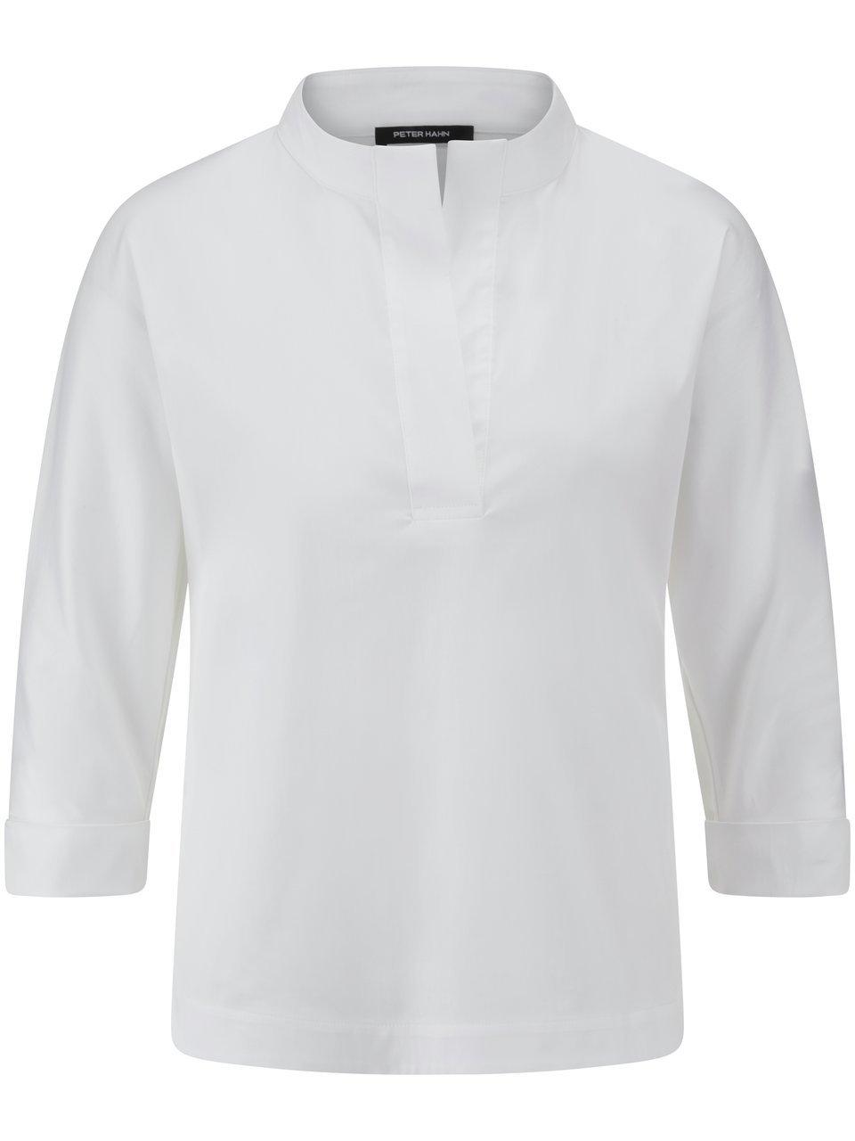 Bluse Stehkragen Peter Hahn weiss günstig online kaufen