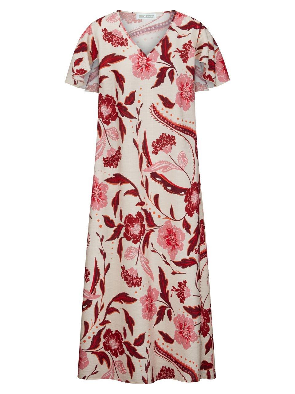 Kleid V-Ausschnitt St. Emile weiss günstig online kaufen