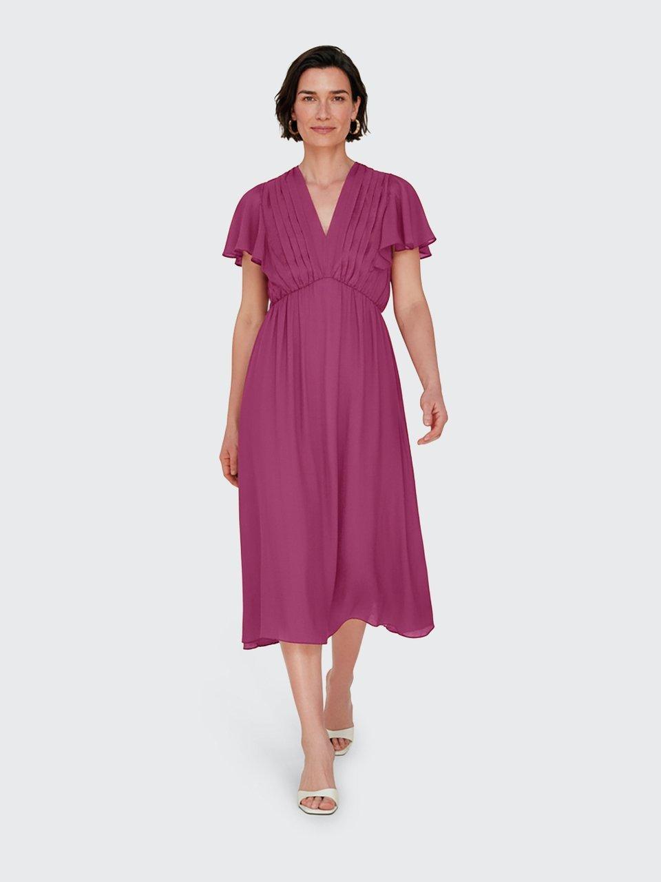 St. Emile - Kleid mit V-Ausschnitt