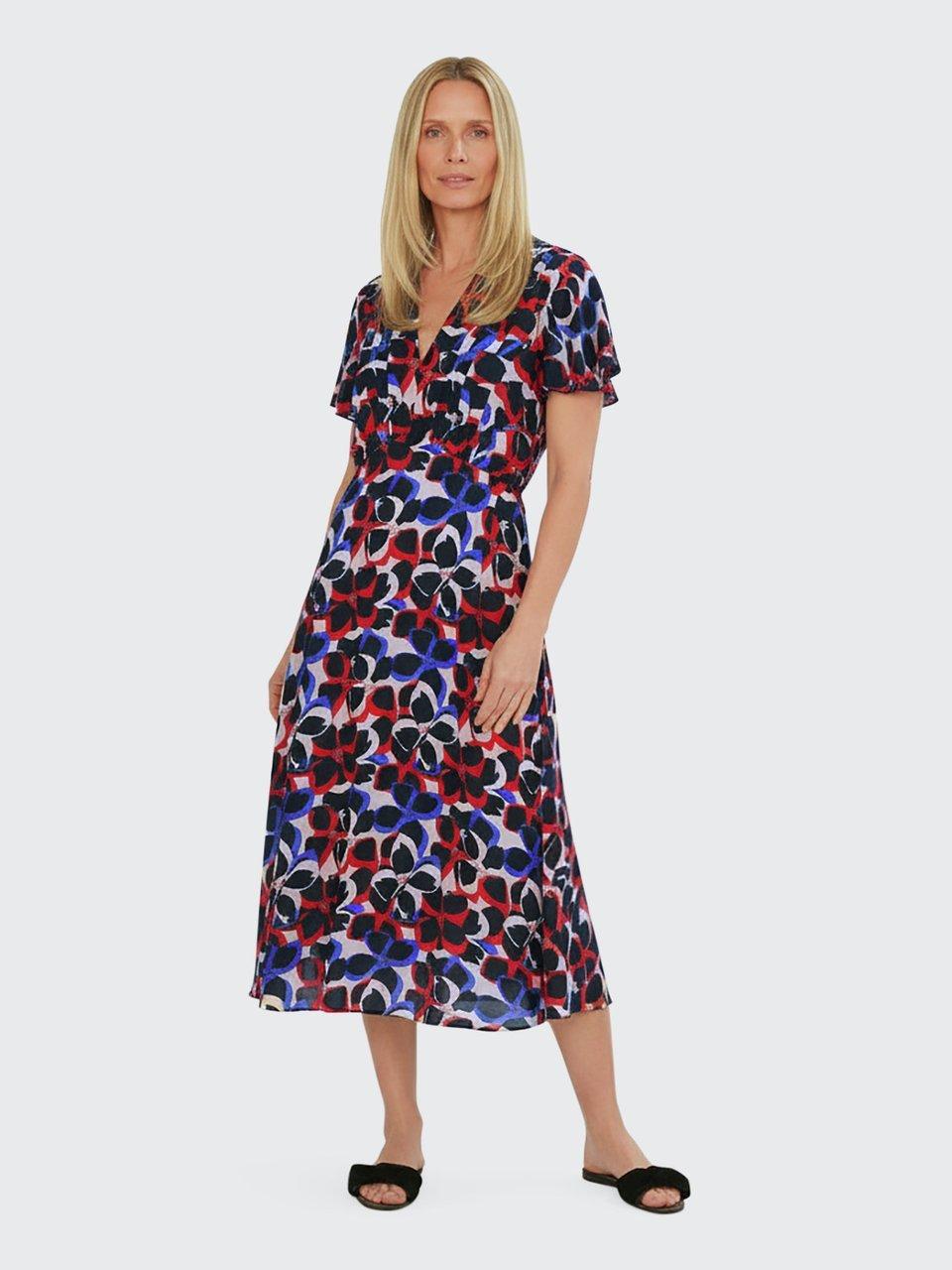 St. Emile - Kleid mit V-Ausschnitt