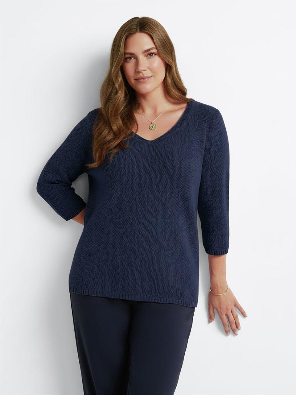 Emilia Lay - V-Pullover mit 3/4-Arm