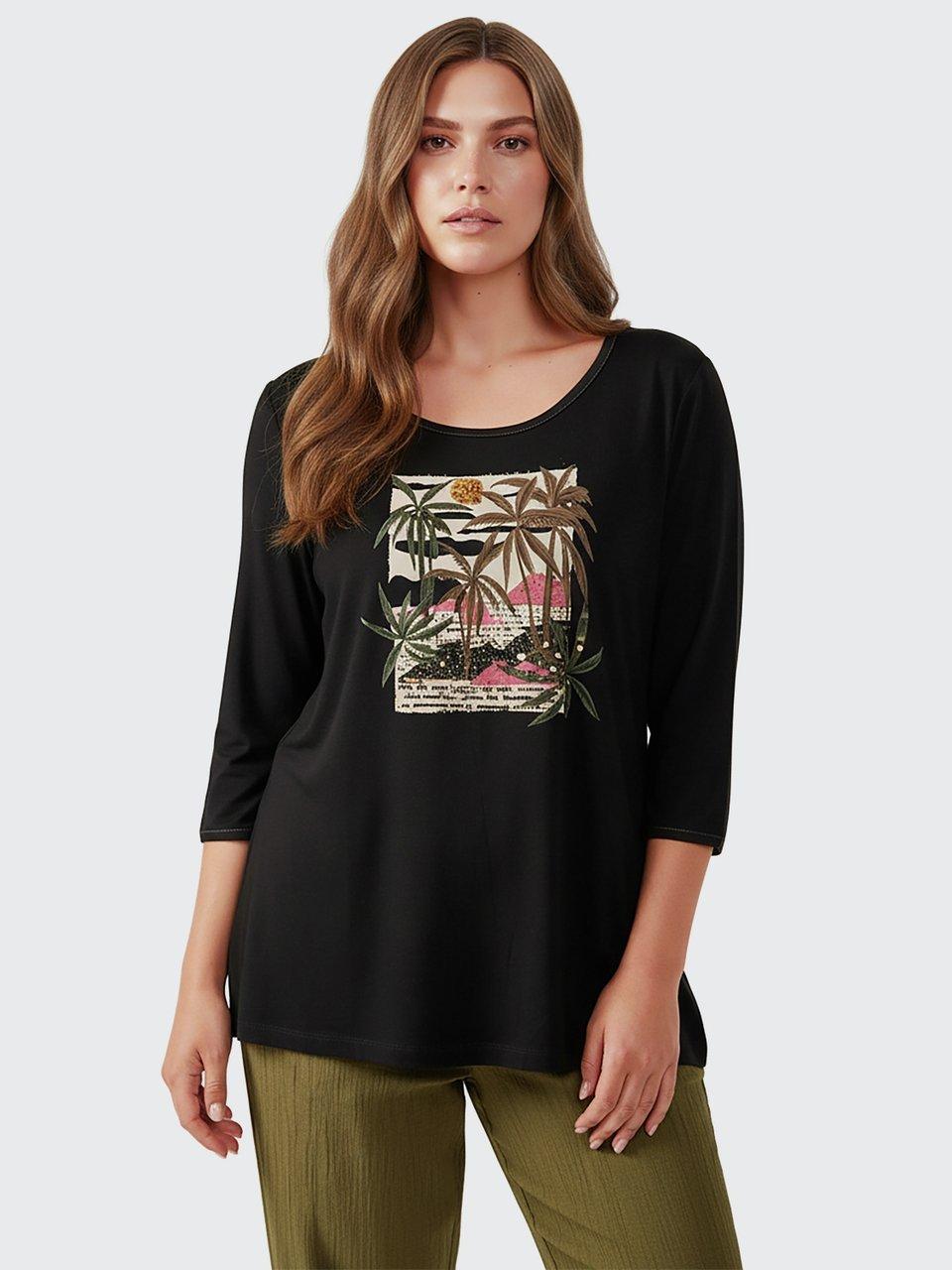 Emilia Lay - Rundhals-Shirt mit 3/4-Arm