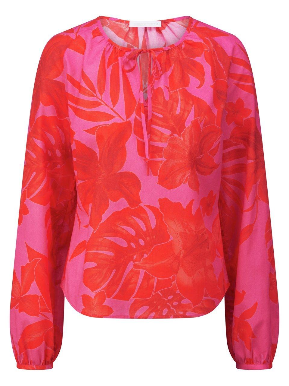 Bluse Rundhals-Ausschnitt St. Emile pink günstig online kaufen