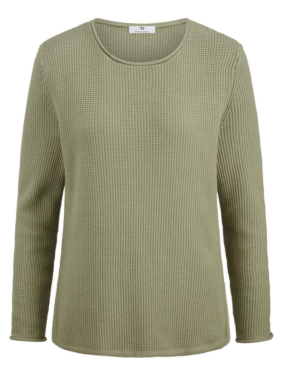 Rundhals-Pullover Peter Hahn grün günstig online kaufen