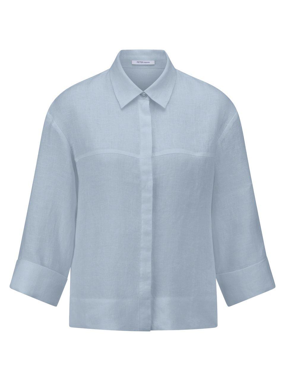 Bluse 3/4-Arm Peter Hahn blau günstig online kaufen