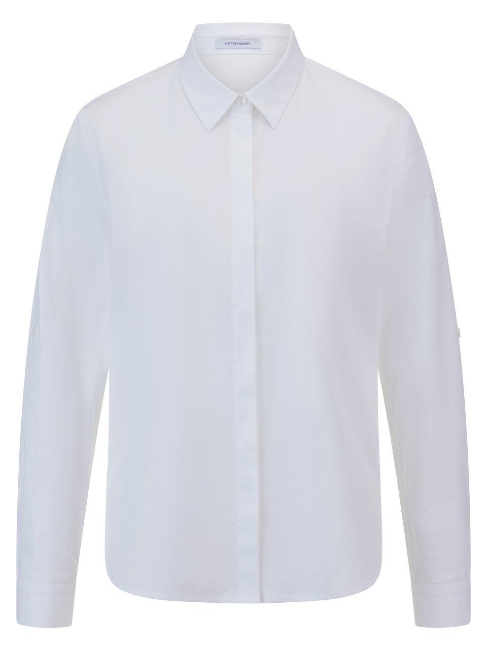 Long-Bluse Peter Hahn weiss günstig online kaufen